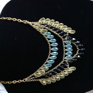 Lia Sophia multi layered necklace.